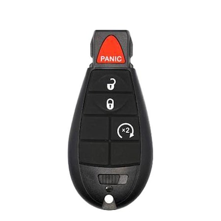 SolidKeys: Chrysler, Dodge, And Jeep OEM Replacement FOBIK - 4 Button W/ Remote Start